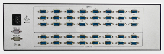 VGA矩陣24進16出MAX2416VGA