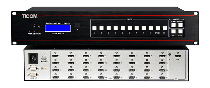 HDMI+A切換器(qì)32進1出MAX3201AHD